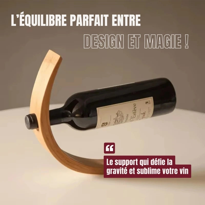 support-bouteille-de-vin-equilibre